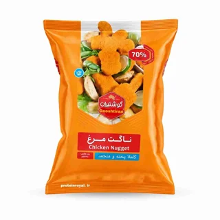 ناگت مرغ ۷۰% پیلوپک گوشتیران